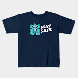 Stay Safe! Kids T-Shirt